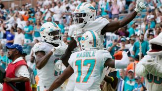 Dolphins celebran frente a Browns