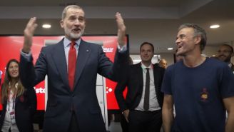 El Rey Felipe VI de España felicitó a la selección tras golear a Costa Rica