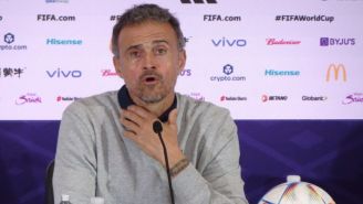 Luis Enrique en conferencia de prensa