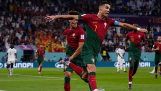 Cristiano Ronaldo logró su gol en el duelo contra Ghana