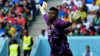 Onana con la selección de Camerún