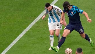 Gvardiol tuvo la marca de Messi en el partido