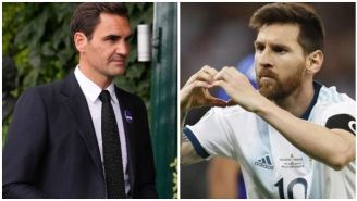 Federer envió emotivo mensaje a Messi