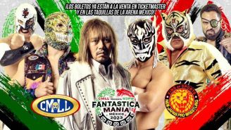 CMLL anunció la llegada a México de Fantasticamanía junto a New Japan Pro-Wrestling 