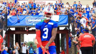 Bills: Damar Hamlin reportó al training camp en medio de una gran ovación de aficionados