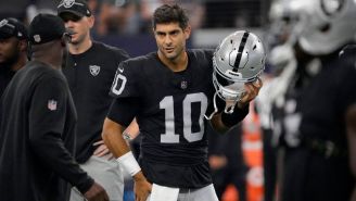 Jimmy Garoppolo, quarterback de los Raiders