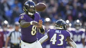 Ravens aplastan a los Detroit Lions con 4 TDs de Lamar Jackson