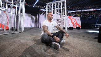 CM Punk en su regreso a WWE en Survivor Series