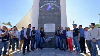 Inaugura Pedro Rodríguez Deportivo 'Carlos Mercenario' en Atizapán