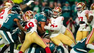 NFL: Los ánimos se encendieron entre los 49ers y los Eagles durante el calentamiento