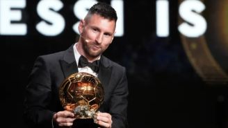 Messi con su octavo balón de oro