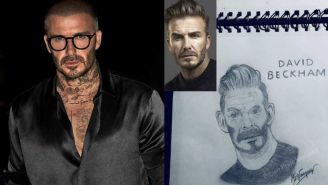 ¡Si serás, si serás! Dibujo inspirado en David Beckham se vuelve viral por parecido con Don Ramón