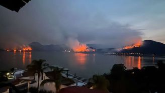 Incendios forestales alertan a población de Valle de Bravo 