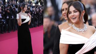 Selena Gomez en la alfombra roja del festival Cannes