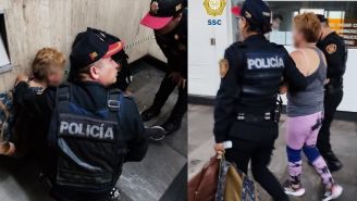 Policías impidieron que una mujer se arrojara a las vías del metro 