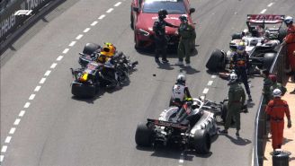 Checo abandonó en el GP de Mónaco 
