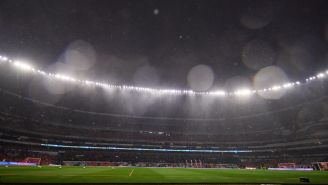 Final entre América y Cruz Azul se retrasa por intensa lluvia en el Estadio Azteca