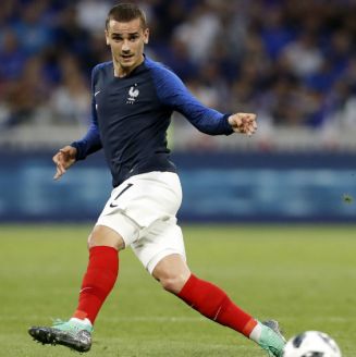 Antoine Griezmann durante un partido contra Estados Unidos