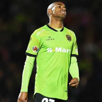 Diego Rolán, en un partido de Juárez