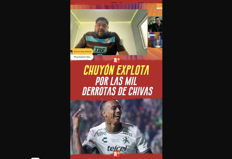 CHUYÓN explota tras las mil DERROTAS de CHIVAS