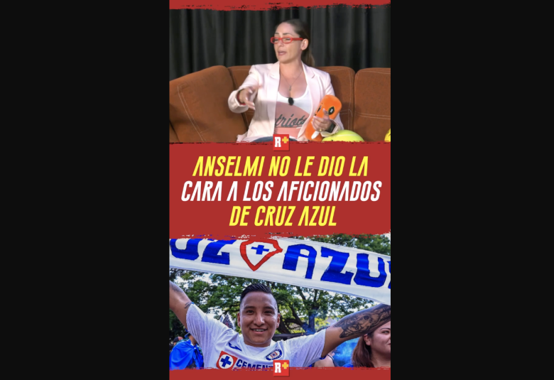 ANSELMI no le DIO LA CARA a la GENTE de CRUZ AZUL
