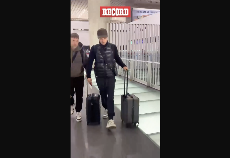 MARTÍN ANSELMI en el AEROPUERTO de la CDMX, RUMBO a PORTUGAL