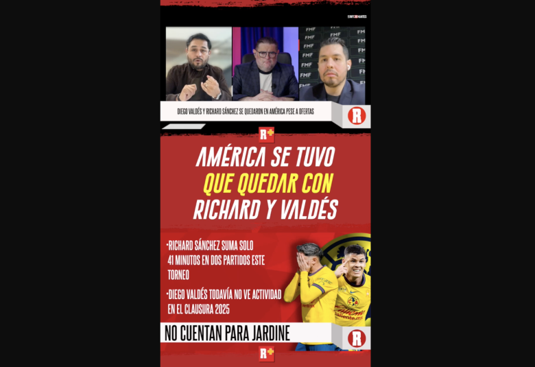 América se tuvo que quedar con Richard y Valdés