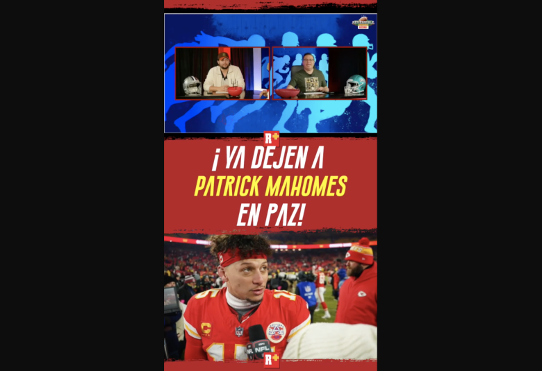 ¡YA dejen a Patrick Mahomes en PAZ!