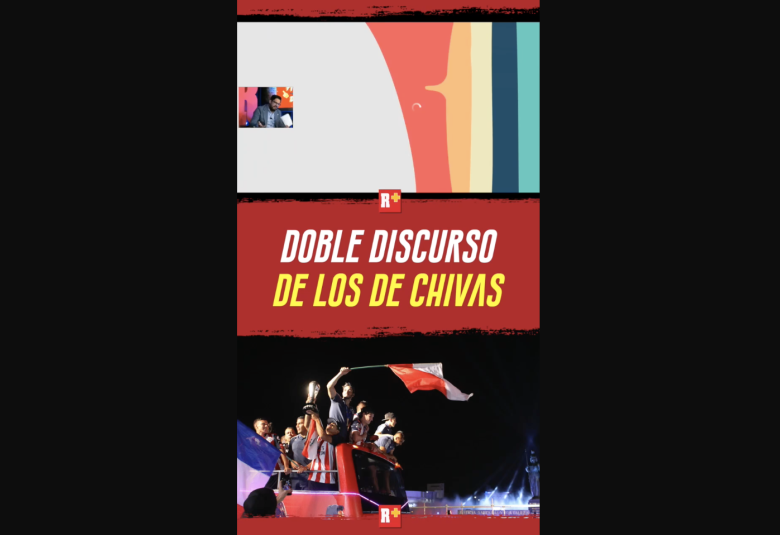 DOBLE discurso de los CHIVAS