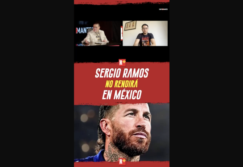 SERGIO RAMOS no rendirá en MÉXICO