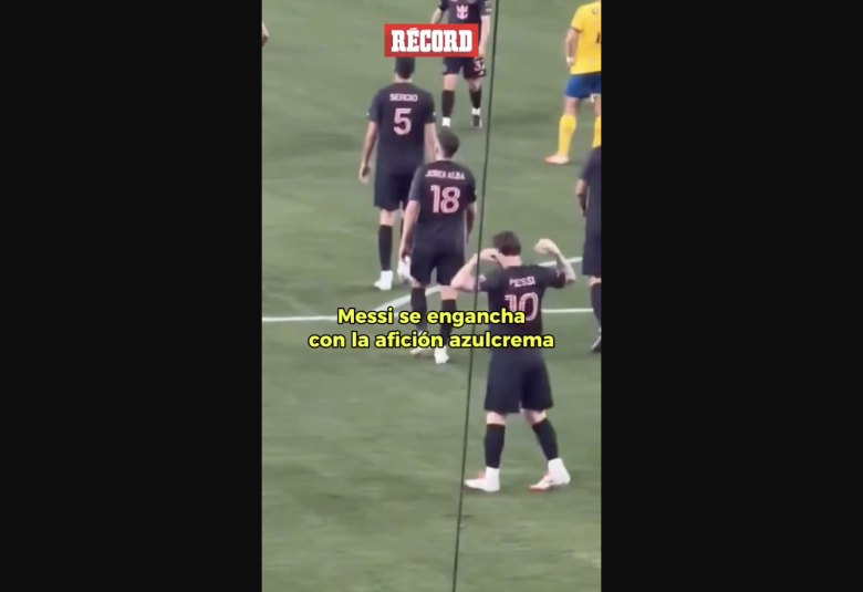 MESSI se ENGANCHA con AFICIÓN AMERICANISTA “Yo TRES. ¿Ustedes?”