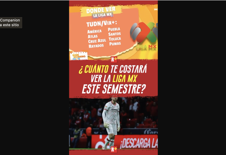 ¿CUÁNTO te COSTARÁ ver la LIGA MX este SEMESTRE?