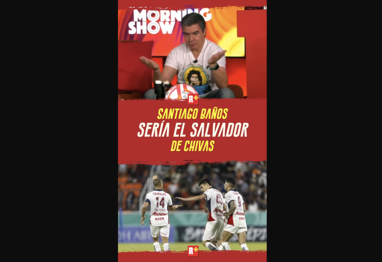 SANTIAGO BAÑOS sería el SALVADOR de CHIVAS