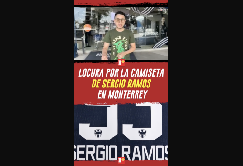 LOCURA por la CAMISETA de SERGIO RAMOS en MONTERREY