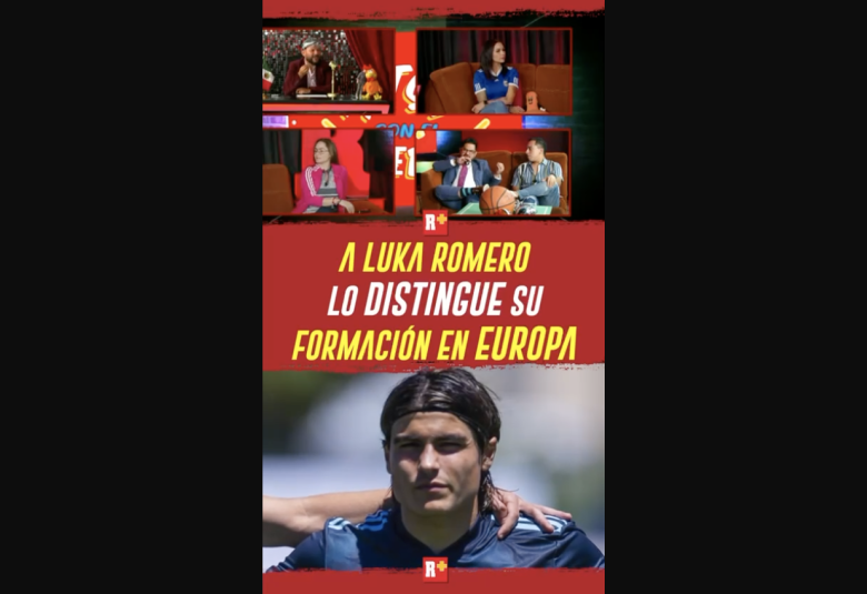 A Luka Romero lo distigue su formación en EUROPA