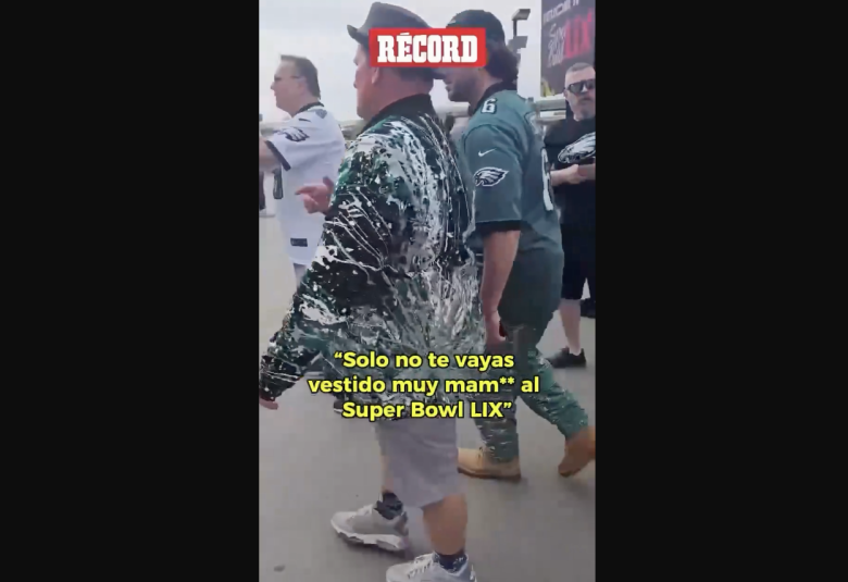 ¡NO ENTENDERÍAN LA VIBRA! Con estos outfits va llegando la gente para disfrutar del partido entre Chiets y Eagles del Super Bowl LIX.
