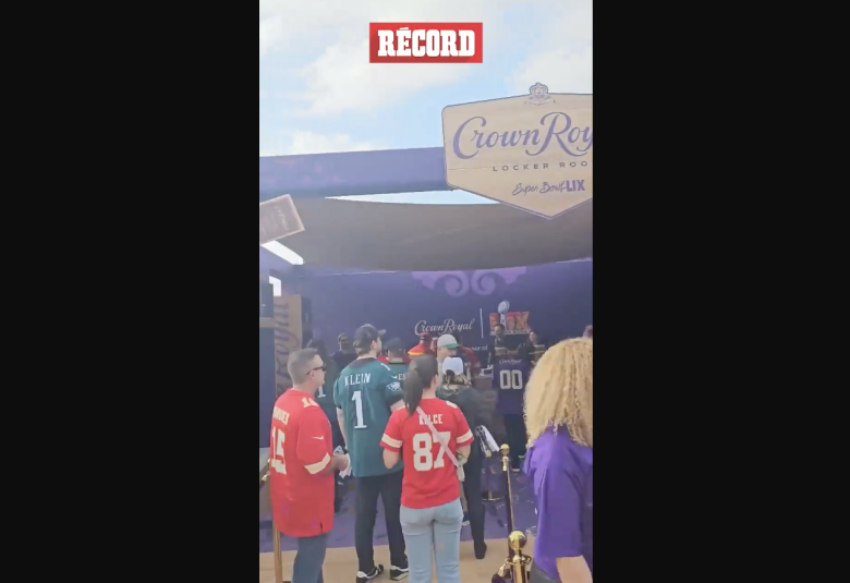 A MINUTOS DE COMENZAR EL SUPER BOWL LIX, Ambiente en el tailgate