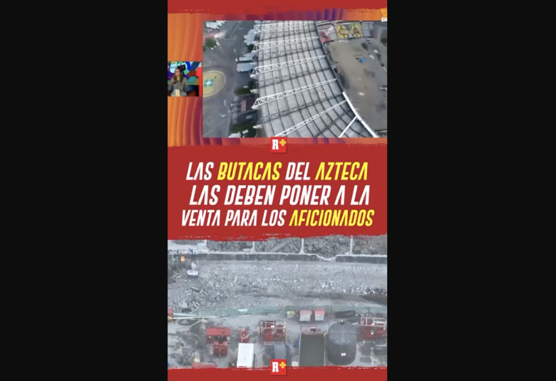 Las BUTACAS del AZTECA las deben de poner a la VENTA para AFICIONADOS