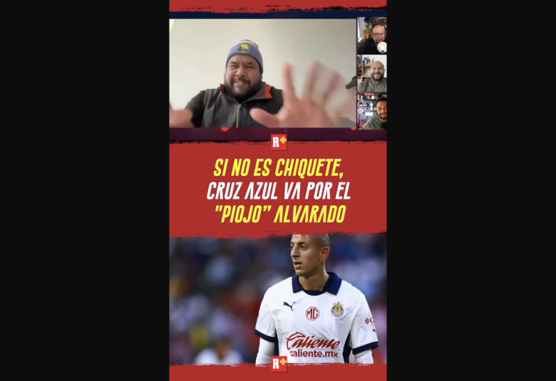 SI NO ES CHIQUETE, CRUZ AZUL VA POR EL “PIOJO” ALVARADO En caso de que no se concrete lo de Chiquete, “La Máquina” estaría dispuesta a exigir el pago del “Piojo” o pagar lo que resta por el.