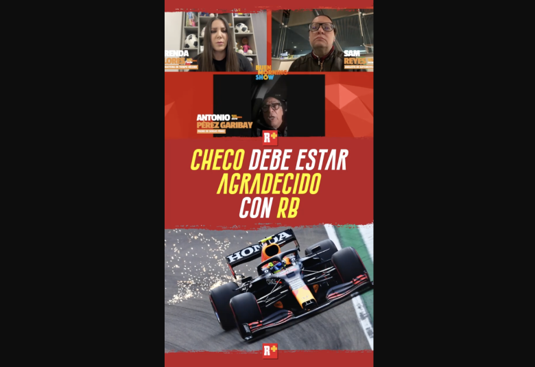 Checo debe estar agradecido con Red Bull