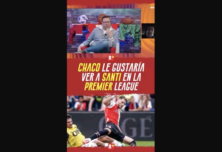 Chaco Giménez:'Me gustaría ver a Santi Giménez en la Premier League'