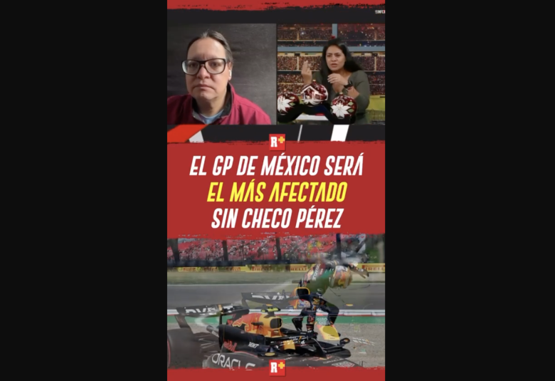 EL GP de México será el más afectado sin Checo Pérez