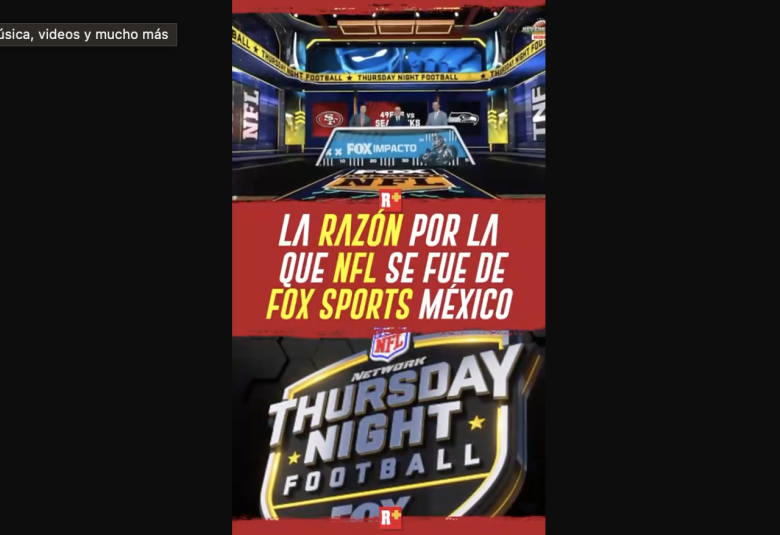 La RAZÓN por la que la NFL se FUE de FOX SPORTS MÉXICO