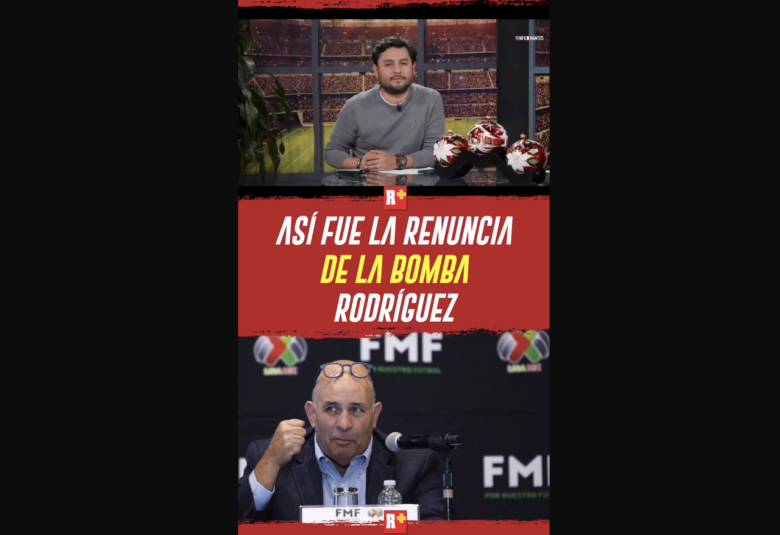 ASÍ fue la renuncia de la 'Bomba' Rodríguez a la FMF