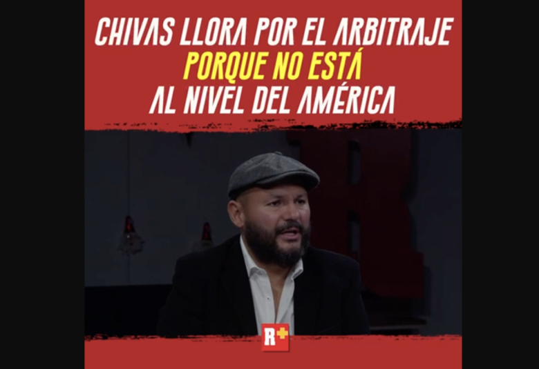 Chivas LLORA por el ARBITRAJE porque no está al nivel de América