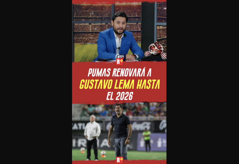 PUMAS renovará a GUSTAVO LEMA hasta el 2026