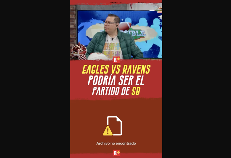 EAGLES VS RAVENS puede ser el partido del SB