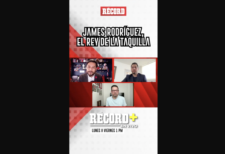 JAMES RODRÍGUEZ el REY de la TAQUILLA