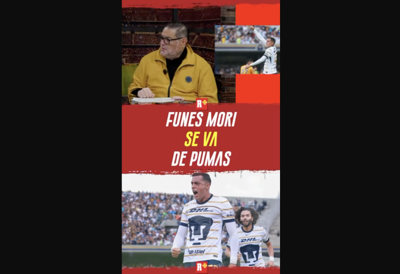FUNES MORI se va de PUMAS