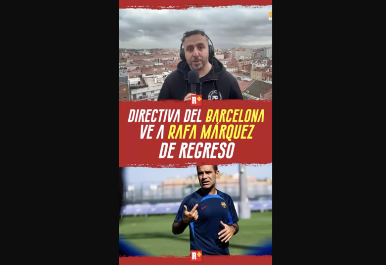 DIRECTIVA del BARCELONA ve bien el REGRESO de RAFA MÁRQUEZ